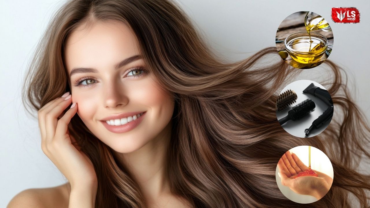 Dry and falling hair during winter with remedies for shiny and soft hair