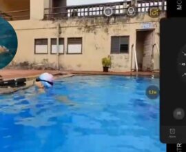 yongest girl who learn swiming at age of 9 month now she is most yongest swimmer