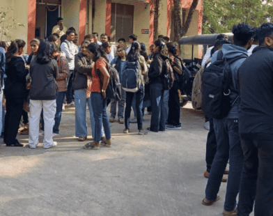 College deprived students from exams