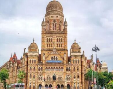 Officials scrutinising nomination forms for BMC elections