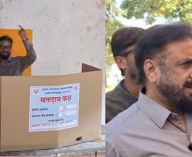 Imtiaz Jaleel Casts Vote