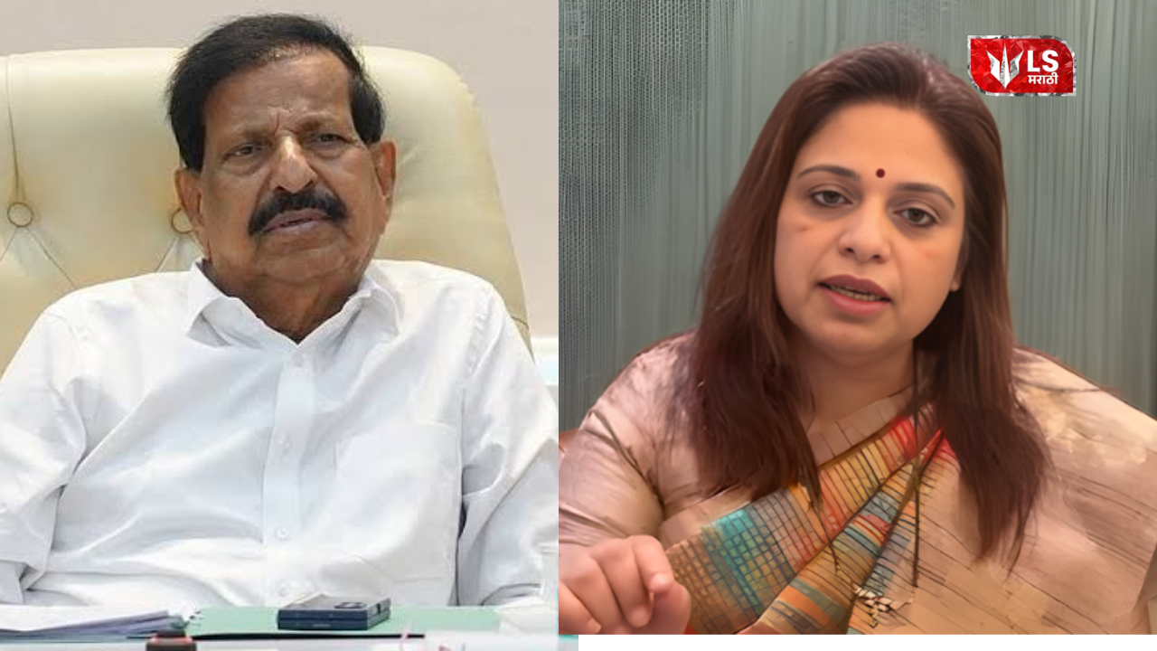 Sheetal Mhatre on Ganesh Naik