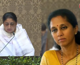 Sunetra Pawar oath ceremony Mumbai