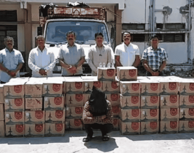 Excise Department seizes illegal liquor worth ₹71 lakh