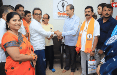 Thackeray Sena mega induction