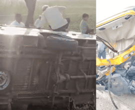 Rahuri Shani Shingnapur road accident