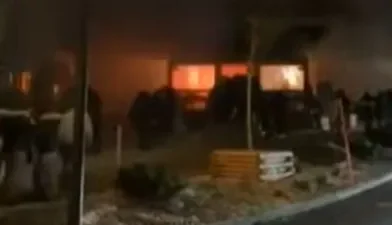 स्वित्झर्लंडमध्ये भीषण स्फोट