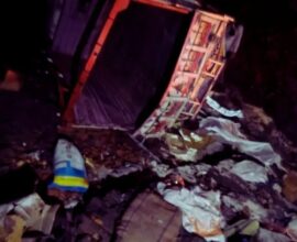 amravati accident pickup van falls into gorge many dead in dharni