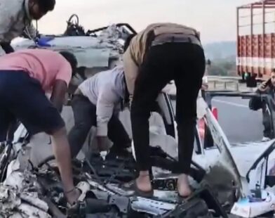 Multi Vehicle Chain Collision