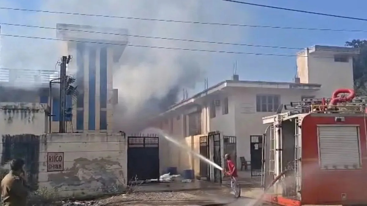 Bhiwadi Chemical Factory Fire