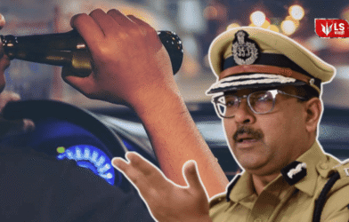 Pune Police Drink and Drive Warning