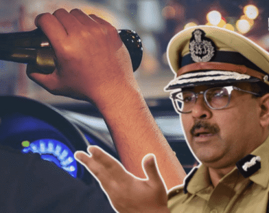 Pune Police Drink and Drive Warning