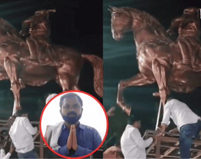 Shivaji Maharaj statue controversy