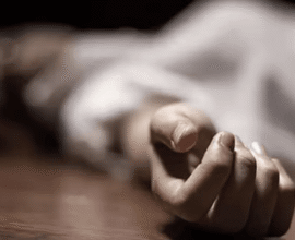 Body of an unidentified woman