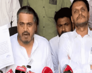 Rohit Pawar got angry