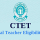 Central TET Candidate election duty