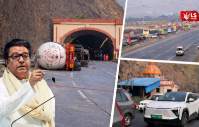 A gas tanker overturned on the expressway
