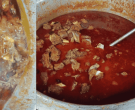 BJP Leader Meat Party Protest