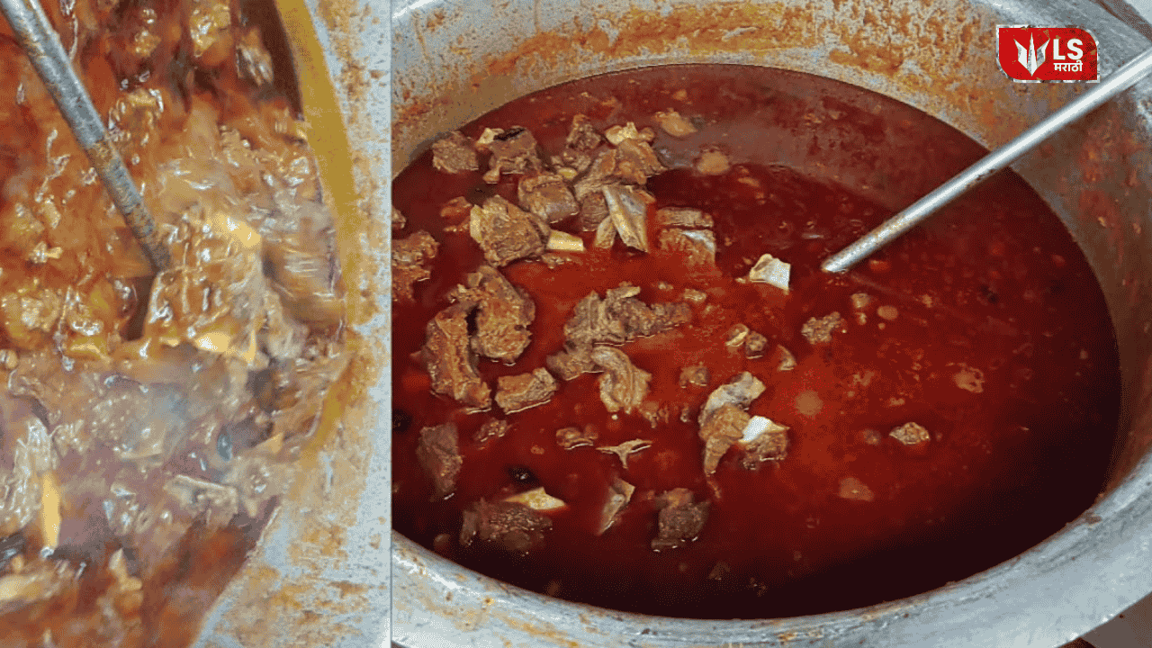 BJP Leader Meat Party Protest