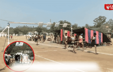 Candidate dies during field test