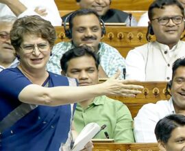 "सरकार महिला आरक्षण विधेयकाचा राजकीय वापर करत आहे,"; प्रियंका गांधी लोकसभेमध्ये म्हणाल्या