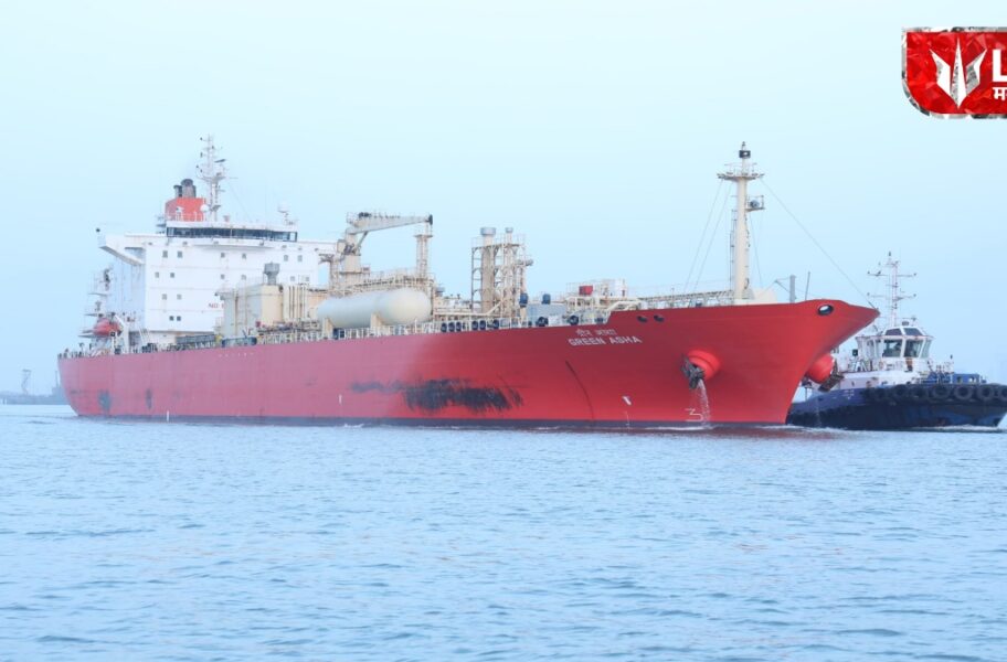 15,400 टन एलपीजी घेऊन 'ग्रीन आशा' नवी मुंबईत दाखल; गॅस संकटातून मिळणार दिलासा