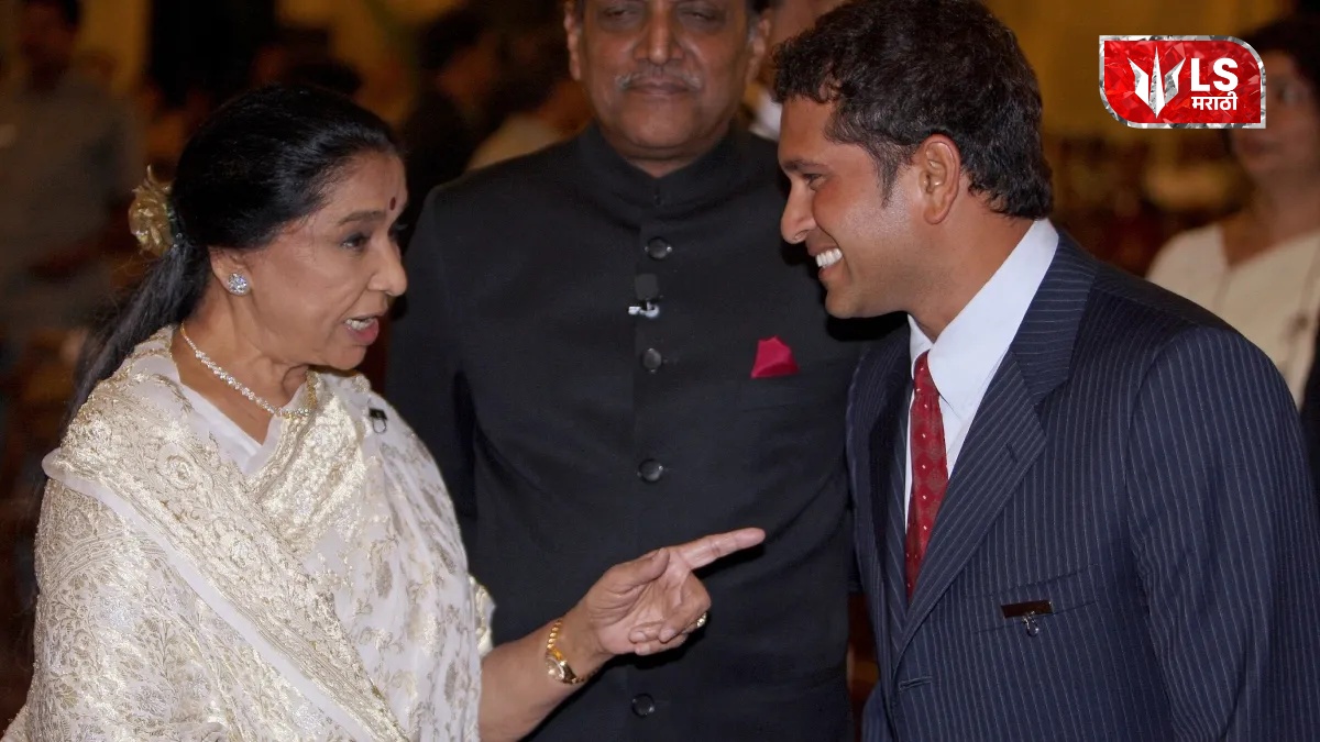 आशा भोसलेंच्या निधनानंतर क्रिकेटजगतातूनही शोक व्यक्त; सचिन तेंडुलकर म्हणाला, आशाताई आमच्या कुटुंबाचाच भाग