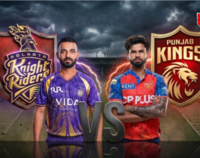 Kolkata won toss Punjab batting firs