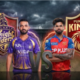 Kolkata won toss Punjab batting firs
