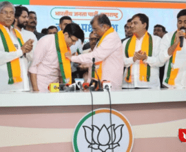 Samarjit Ghatge returns to BJP