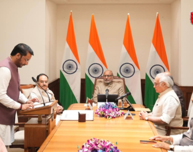 Parth Pawar oath MP pink jacket