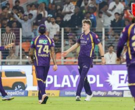 अखेर केकेआरचं विजयाचं खातं उघडलं; राजस्थानचा पराभव करत मिळवला पहिला विजय