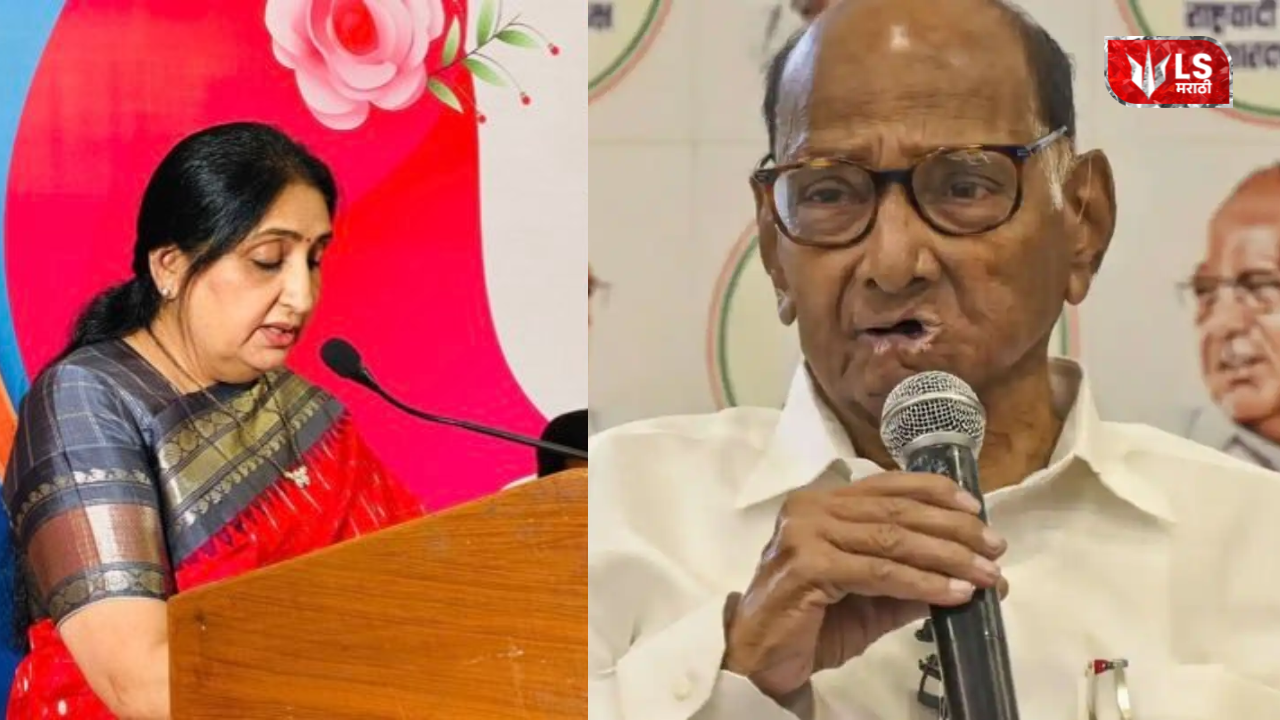 Sunetra Pawar speech Sharad Pawar timing