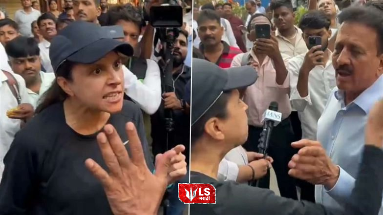 traffic jam woman scolds minister