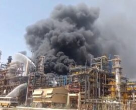 राजस्थानच्या पाचपद्रा रिफायनरीमध्ये भीषण आग; उद्या पंतप्रधान मोदी करणार होते उद्घाटन