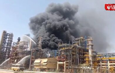 राजस्थानच्या पाचपद्रा रिफायनरीमध्ये भीषण आग; उद्या पंतप्रधान मोदी करणार होते उद्घाटन
