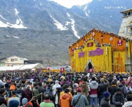 पूर्ण विधी आणि वैदिक मंत्रोच्चारानं केदारनाथ मंदिराचे दरवाजे उघडले; मंदिर परिसरात व्हिडिओ-रील्सवर बंदी