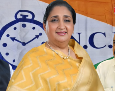 Sunetra Pawar Delhi visit political tension