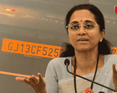 Supriya Sule Car Accident