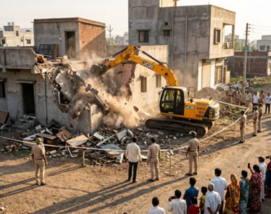 MIM leader bulldozer action