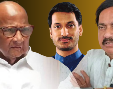 Sunil Tatkare meets Sharad Pawar