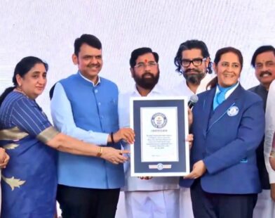 'मिसिंग लिंक' प्रकल्पाची गिनीज बुक ऑफ वर्ल्ड रेकॉर्डमध्ये नोंद; मुंबई-पुण्यादरम्यान दररोज वाचणार सुमारे 1 कोटी रुपयांचं इंधन