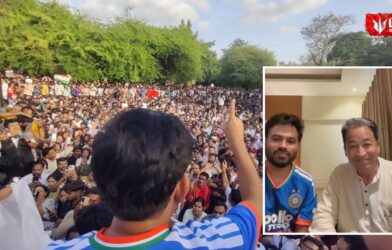 Cockroach Janata Party protest
