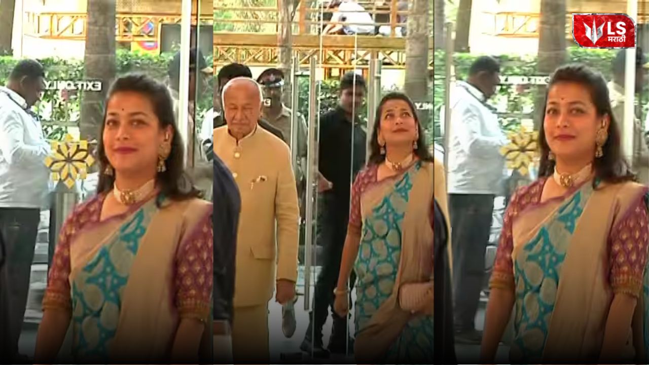 Lok Shevay Marathi News (लोकशिवाय मराठी बातम्या) - Praniti Shinde Look Praniti Shinde Look