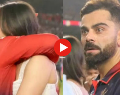 DK hugs Anushka Sharma