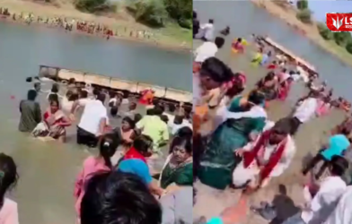 Beed boat accident devotees capsized