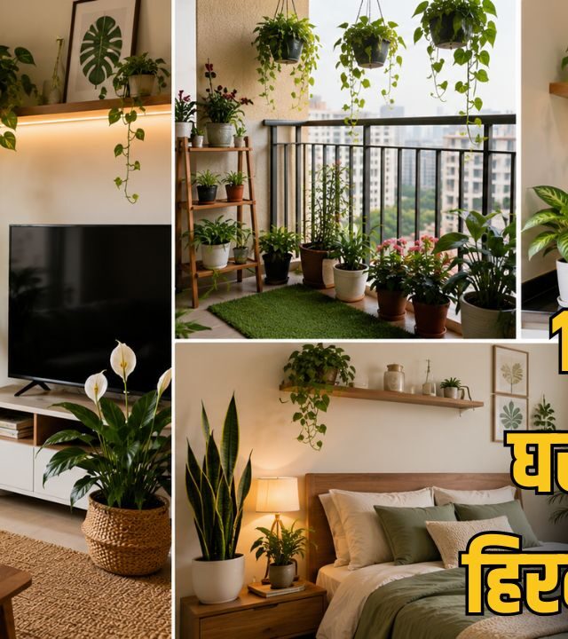Best Indoor Plants for a 1 BHK Home
