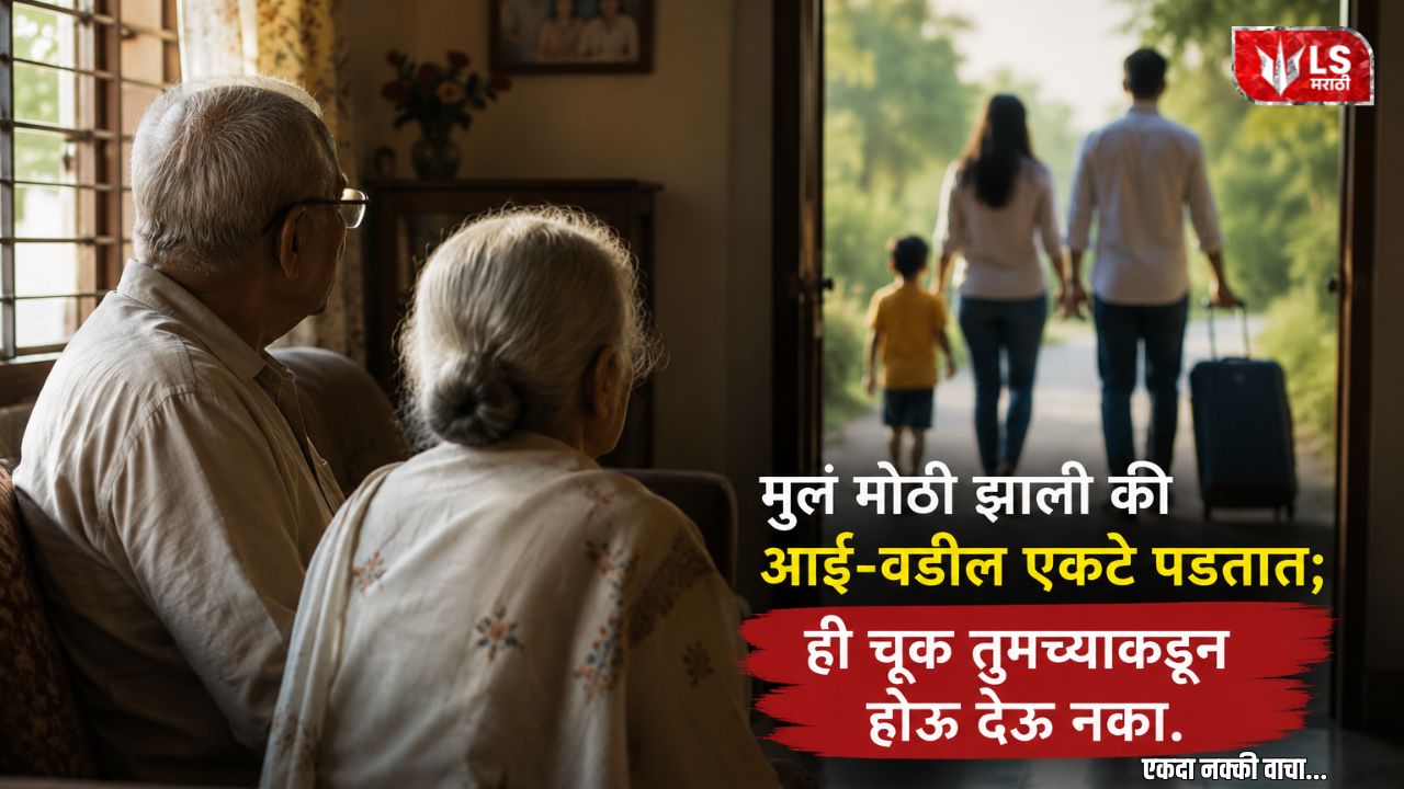 Lok Shevay Marathi News (लोकशिवाय मराठी बातम्या) - Monika Shinde Website 29 Family Values | Mother and Father Love | Emotional Marathi Article