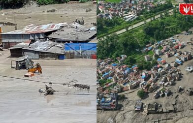 Nepal Tibet Border Flood