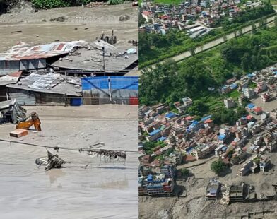 Nepal Tibet Border Flood
